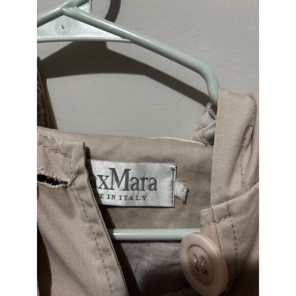 MaxMara Hooded Jacket Blush Medium See Description - Picture 5 of 5